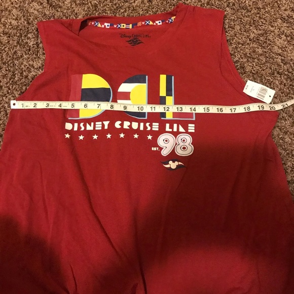NWT Disney cruise line tank top XL - Picture 7 of 7